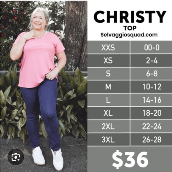 LuLaRoe Christy T size medium - Picture 5 of 5